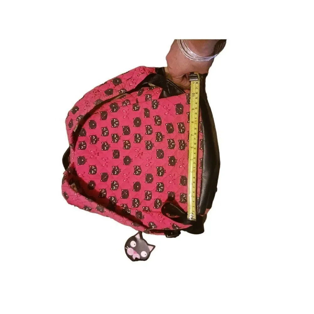 Betsy Johnson black cat backpack